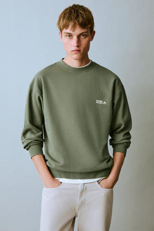 sweater olijfgroen