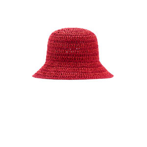 bucket hat rood
