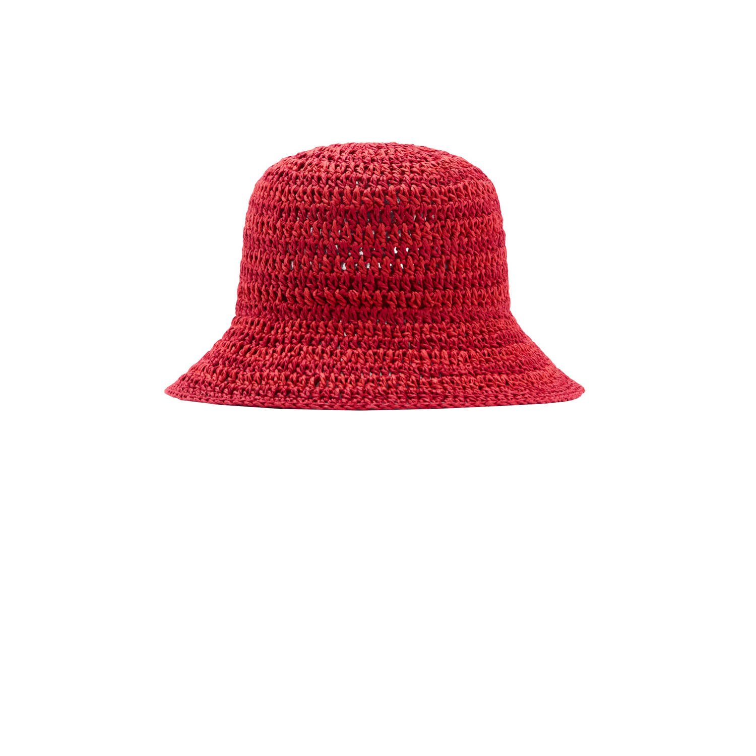 Mango bucket hat rood