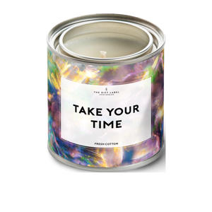 Candletin310gr - Take Your Time - Fresh Cotton