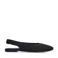 Sacha slingback loafers zwart