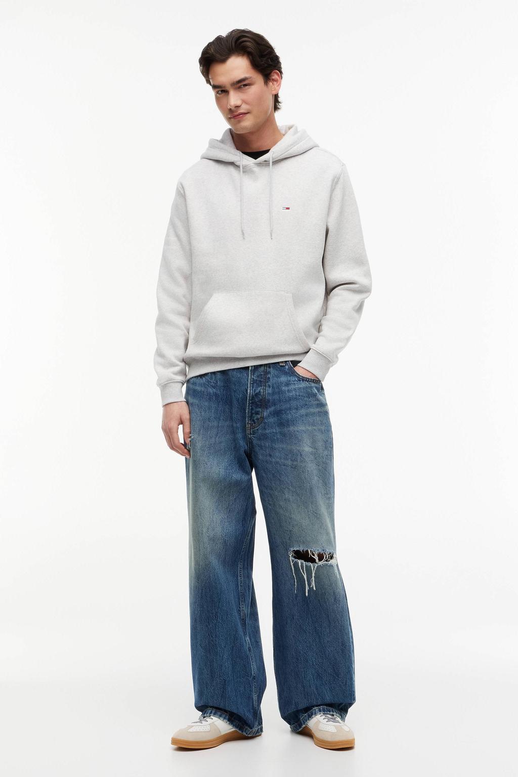 Tommy Jeans hoodie grijs