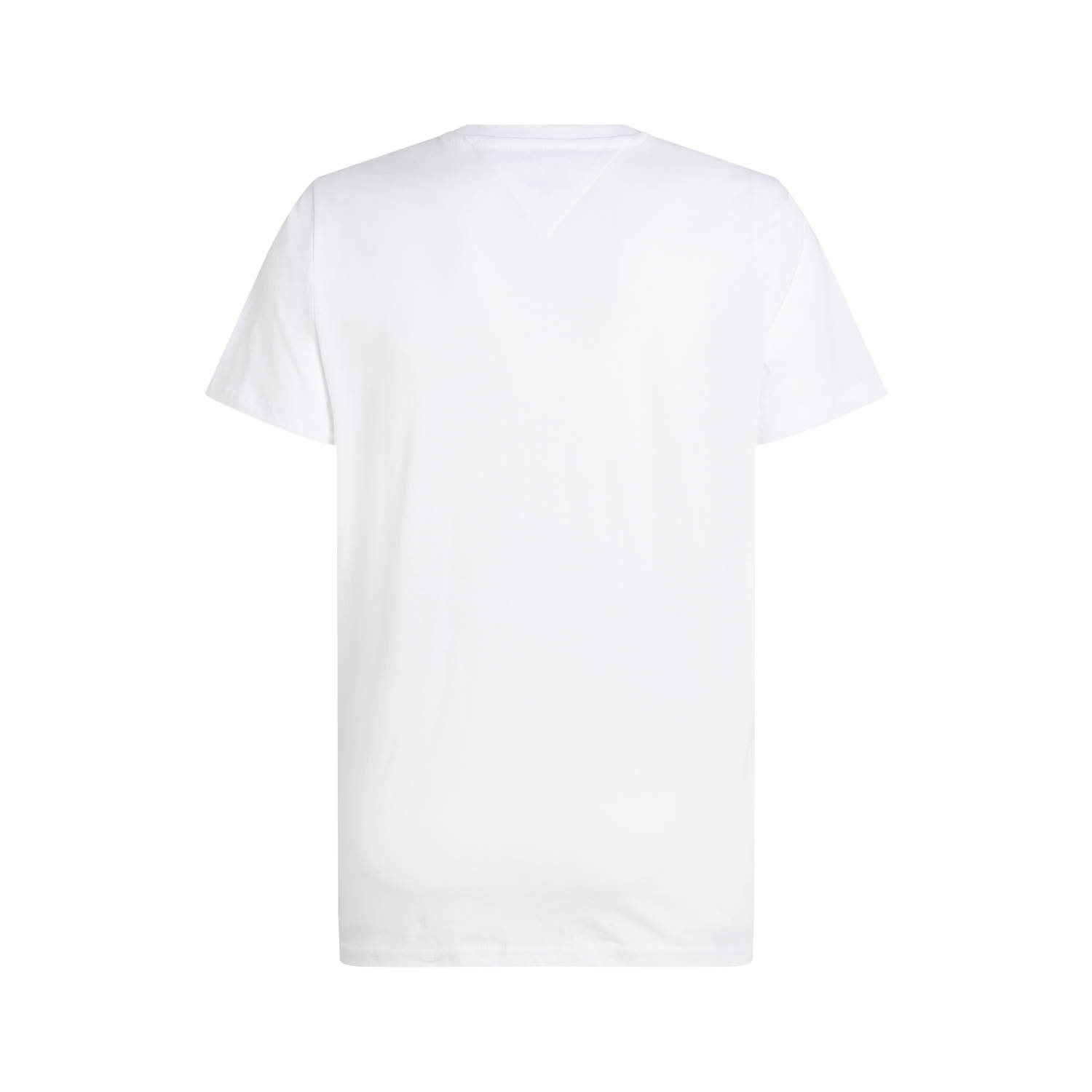 Tommy Jeans slim fit T-shirt ESSENTIAL FLAG wit