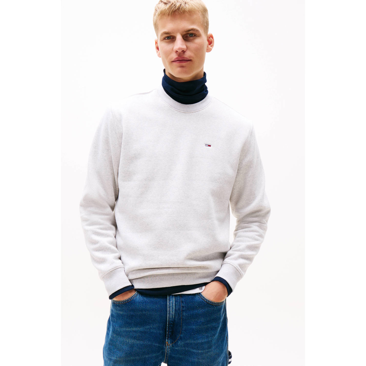 Tommy Jeans sweater grijs