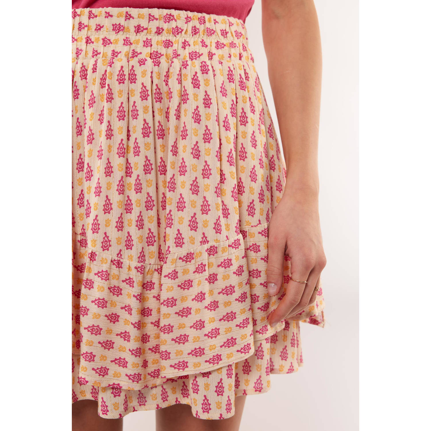 FLURESK korte rok multi
