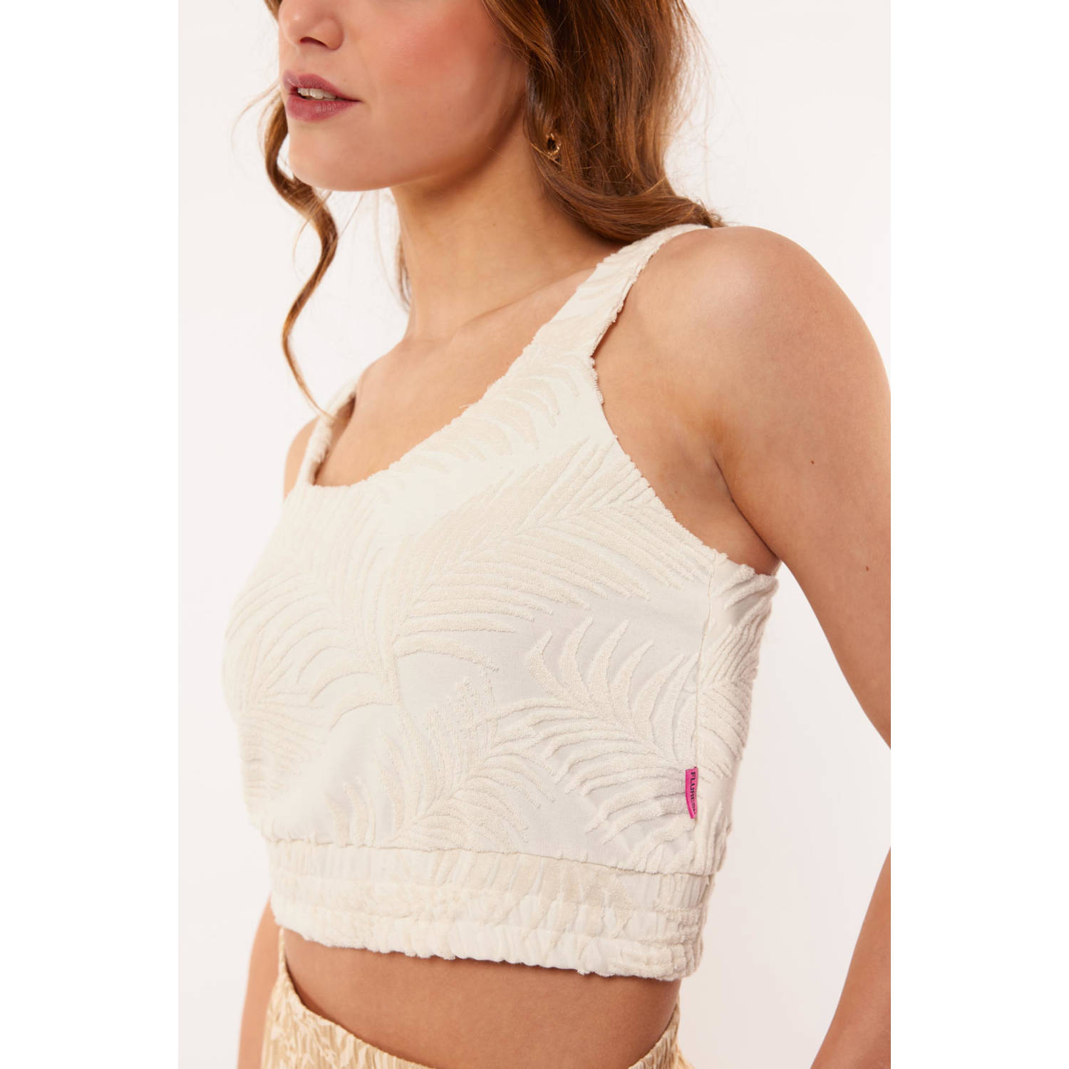 FLURESK top ecru