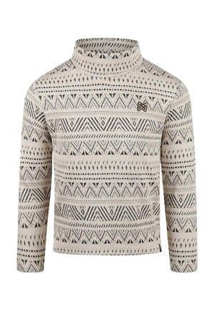 longsleeve ecru rib gebreid