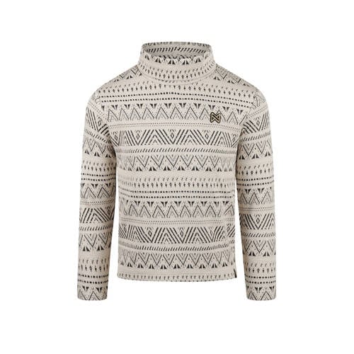 Koko Noko longsleeve ecru rib gebreid afbeelding