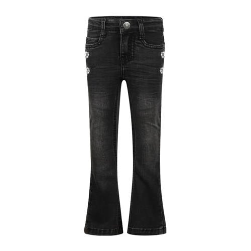 Koko Noko flared jeans black denim afbeelding