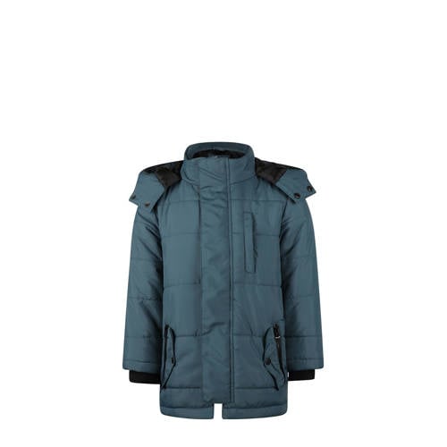 Koko Noko gewatteerde jas blauw afbeelding