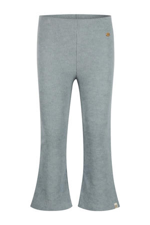 flared broek blauw