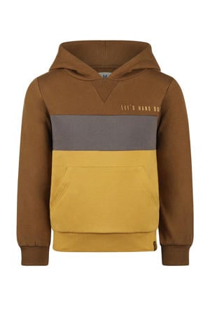 hoodie bruin gebreid