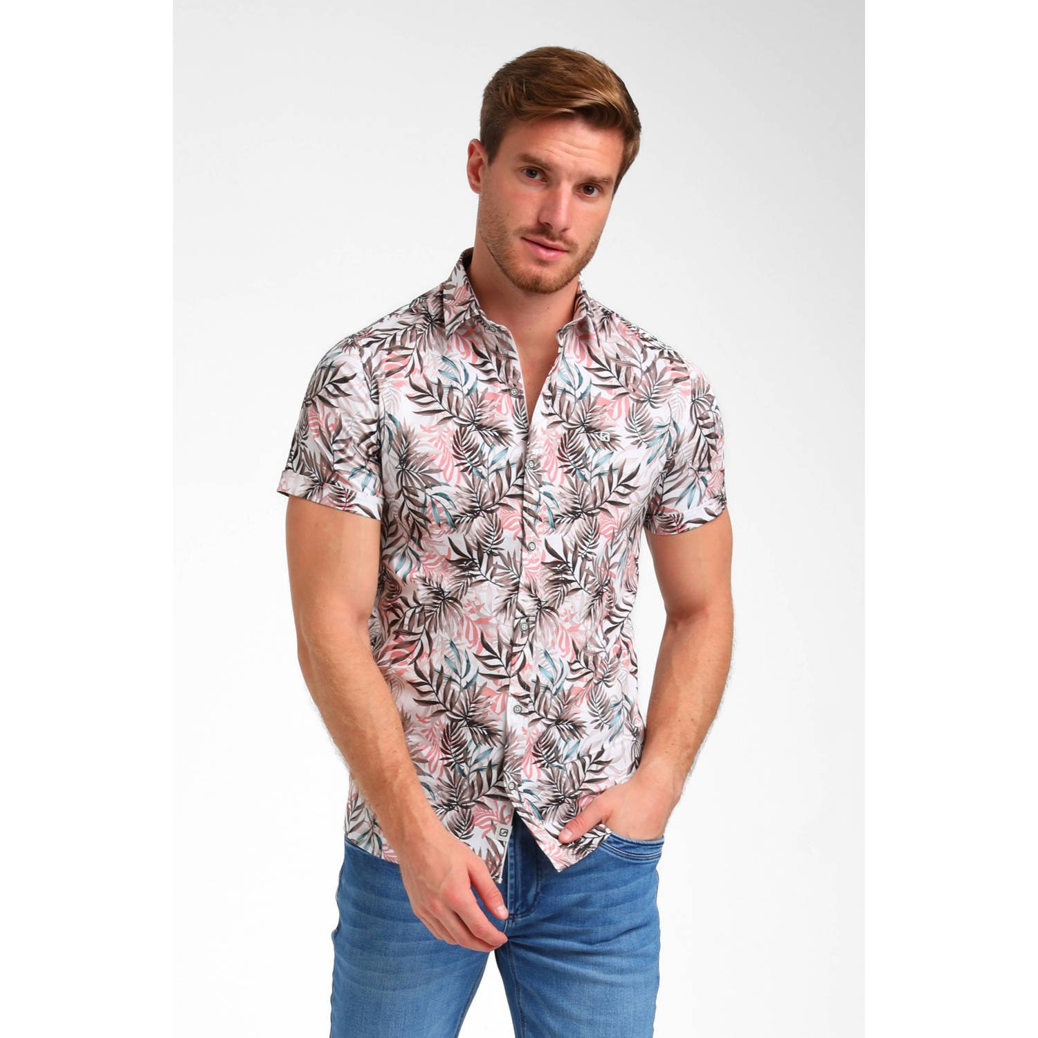 GABBIANO casual overhemd multi