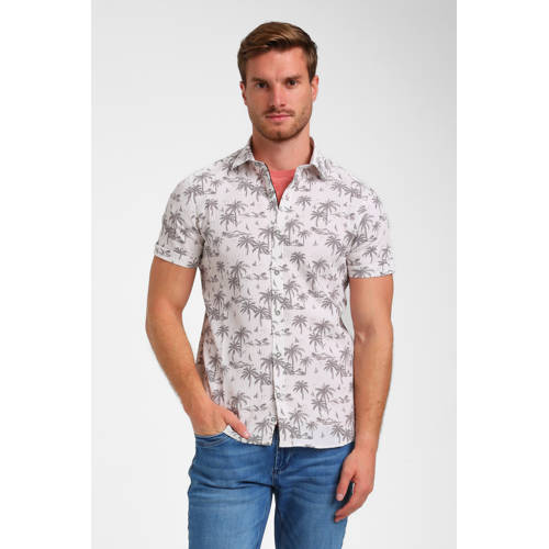 GABBIANO casual overhemd met textuur ecru afbeelding