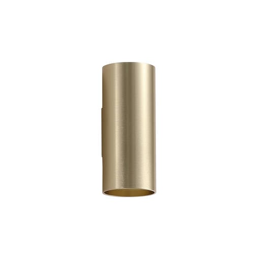 Searchlight Electric Up & Down ronde wandlamp (GU10) - goud afbeelding