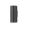 Searchlight Electric Up & Down ronde wandlamp (GU10) - zwart