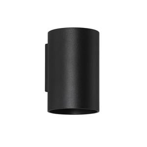 Down ronde wandlamp (GU10) - zwart