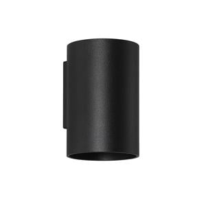 Searchlight Electric Down ronde wandlamp (GU10) - zwart