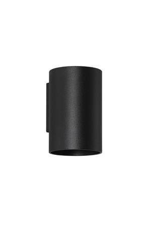 Down ronde wandlamp (GU10) - zwart