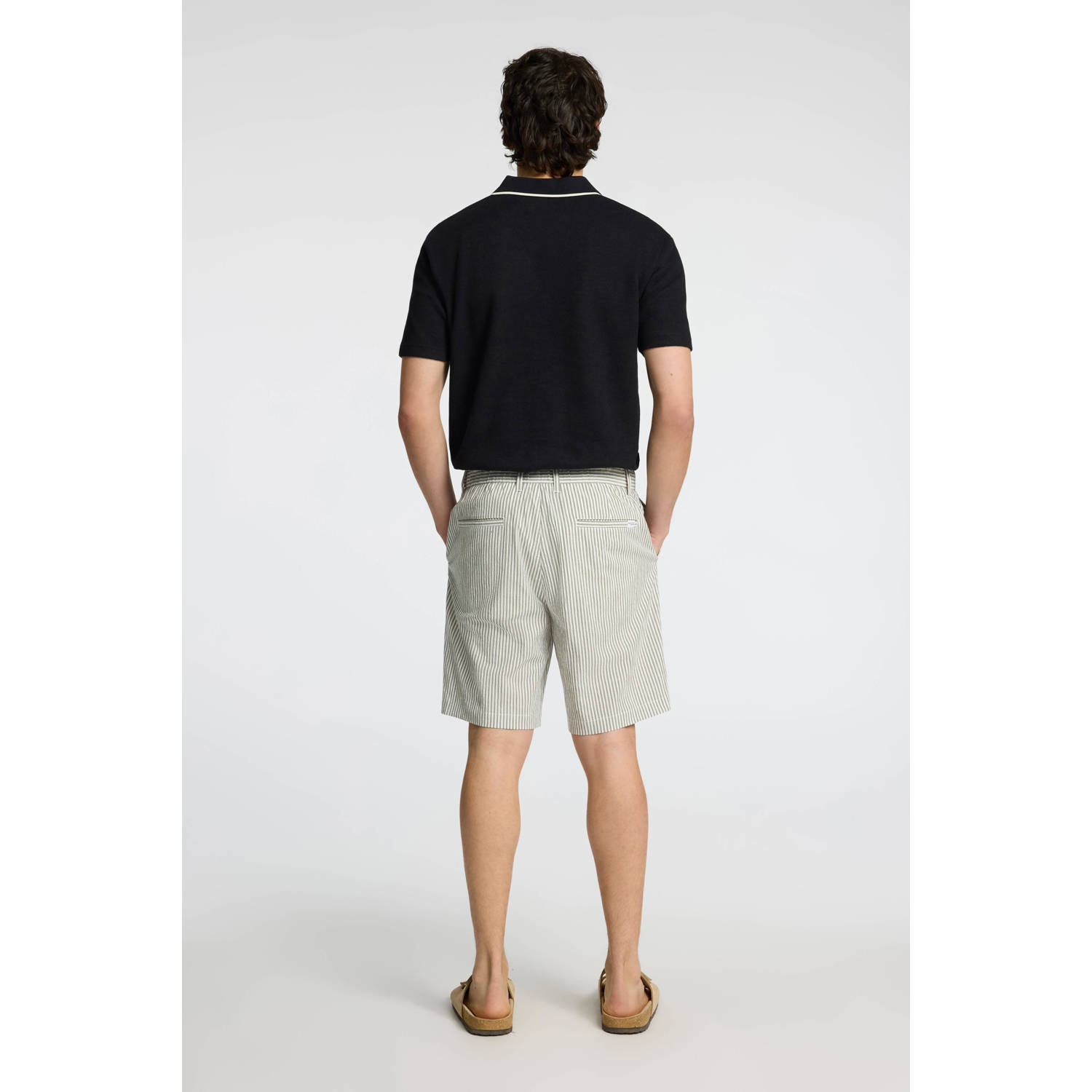 SELECTED HOMME regular chino short SLHREGULAR-KARL kaki