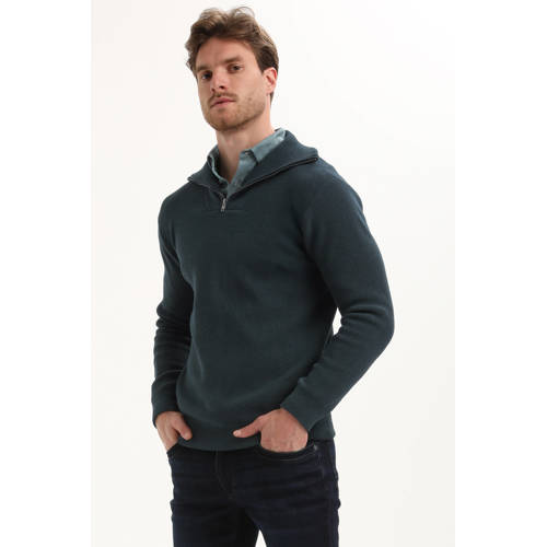 GABBIANO gebreide trui donkerblauw afbeelding