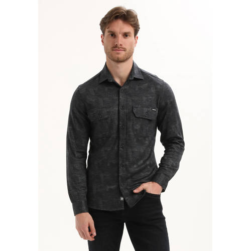 GABBIANO regular casual overhemd donkerblauw afbeelding