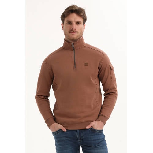 GABBIANO sweater roodbruin afbeelding