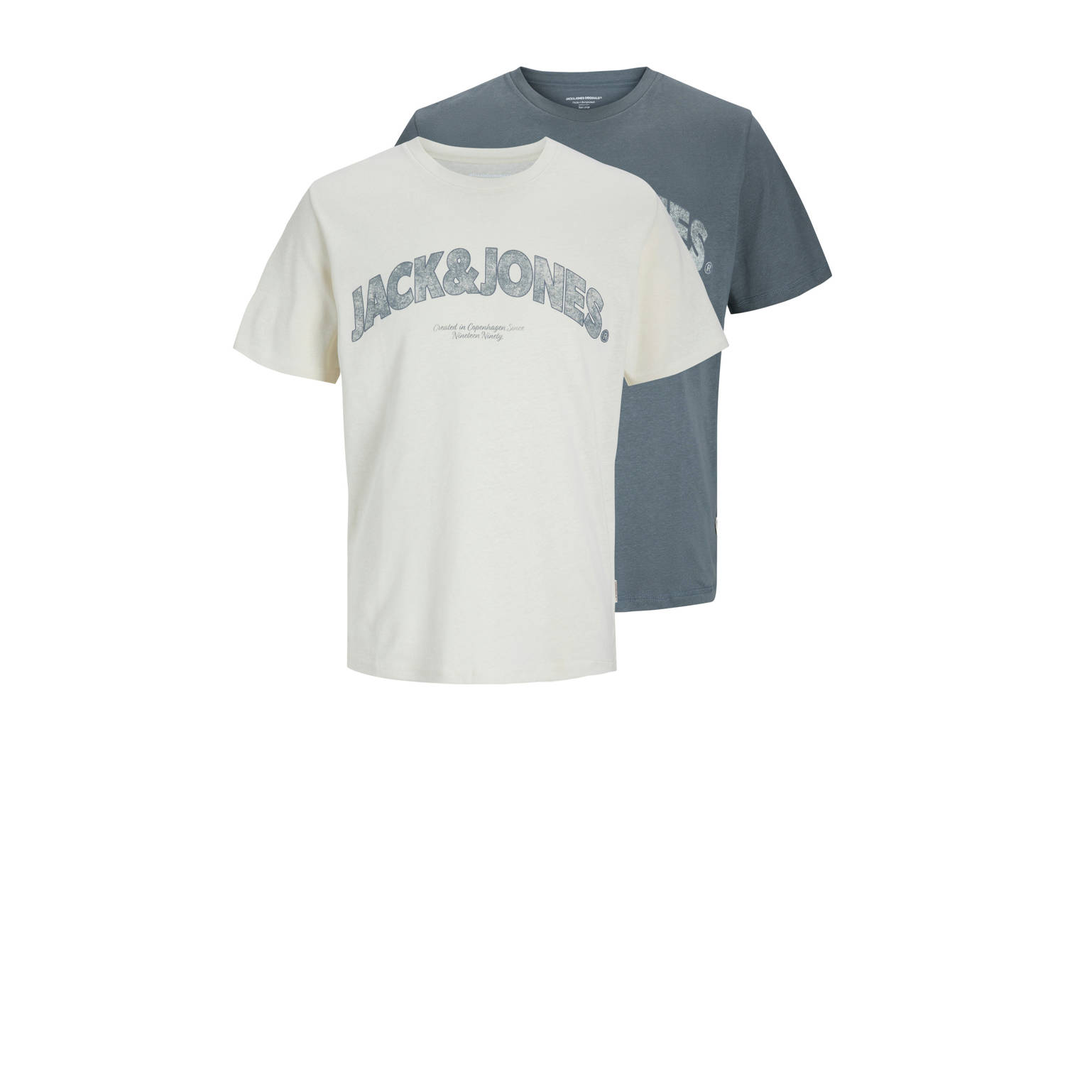 JACK & JONES ORIGINALS T-shirt (set van 2)