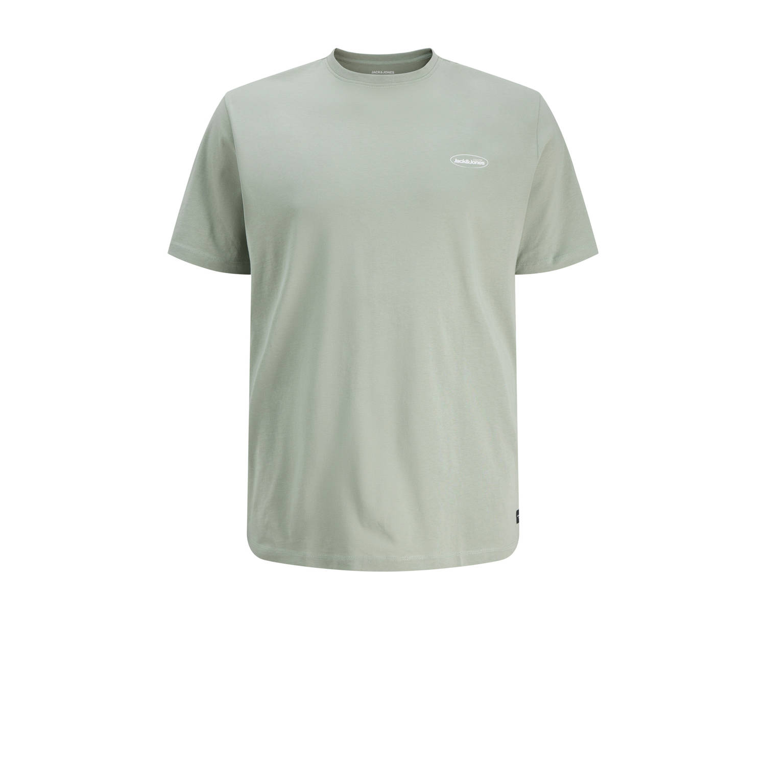 JACK & JONES PLUS SIZE regular fit t-shirt JJENOA multi (set van 4)