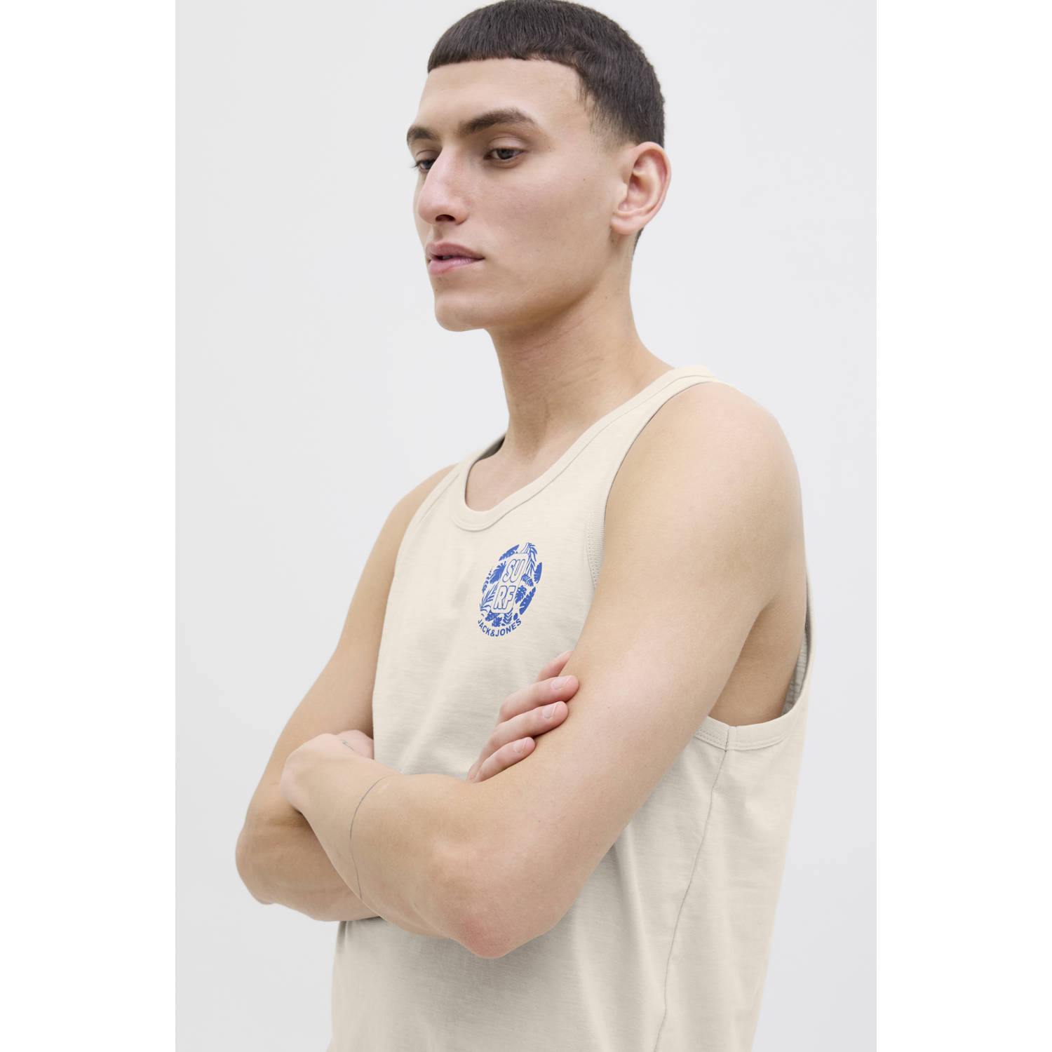 JACK & JONES T-shirt beige