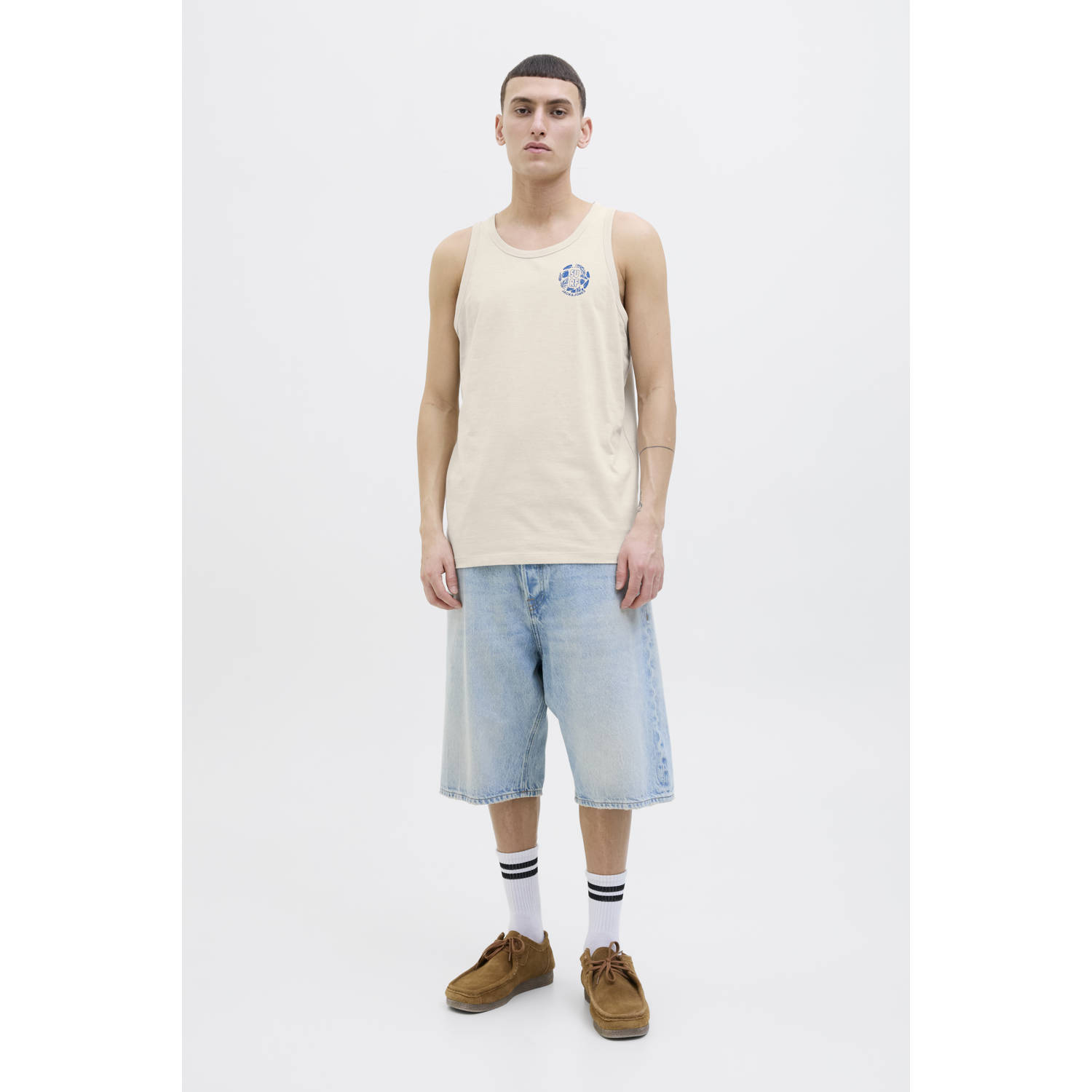 JACK & JONES T-shirt beige