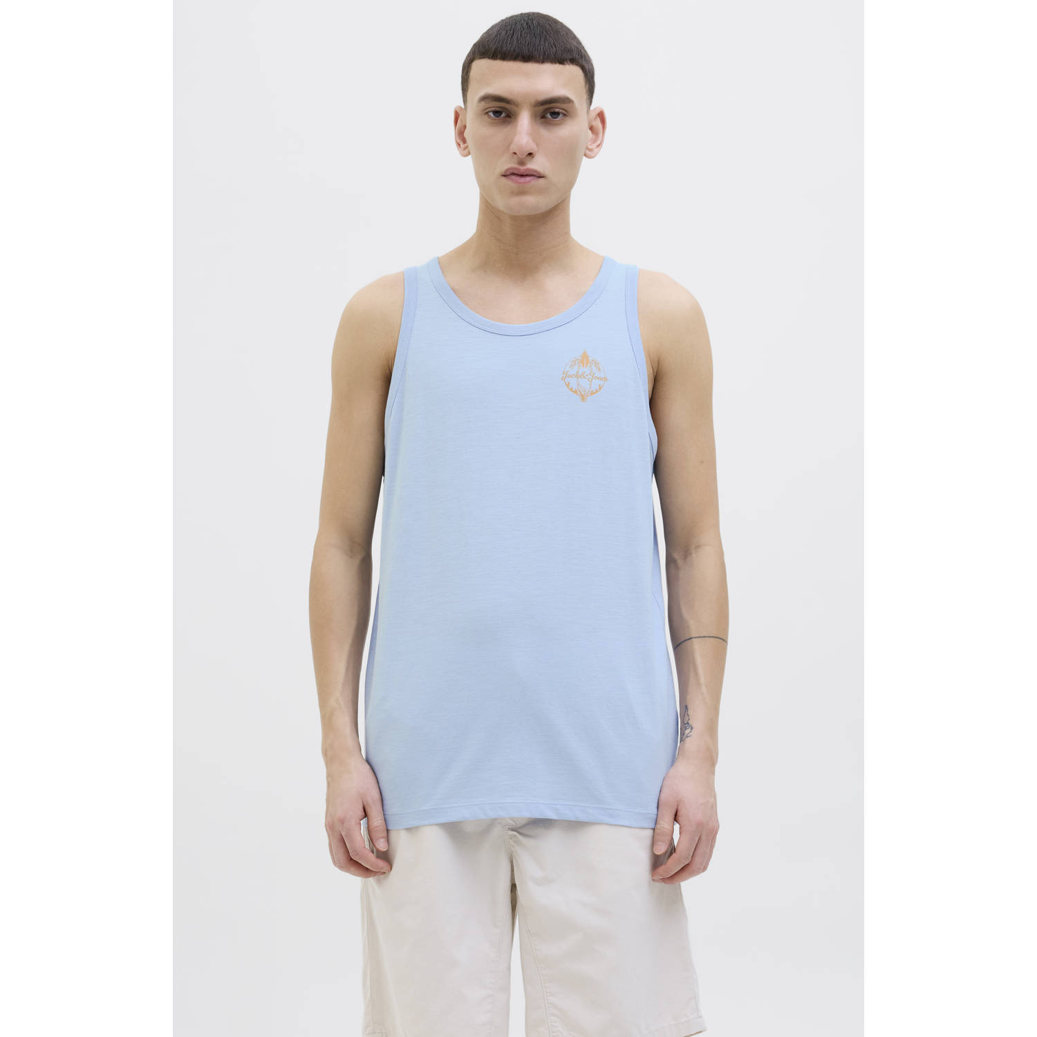 JACK & JONES T-shirt lichtblauw