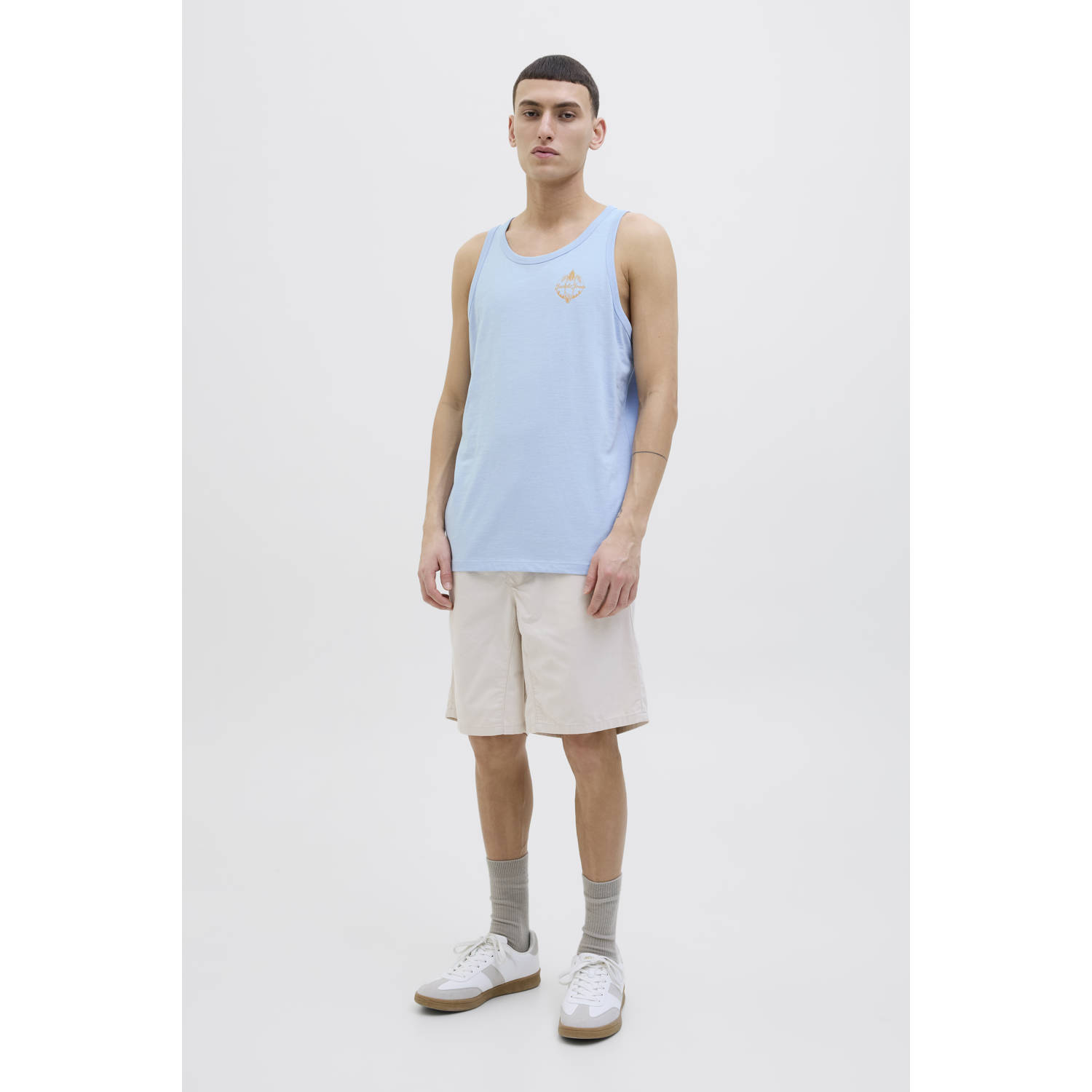 JACK & JONES T-shirt lichtblauw