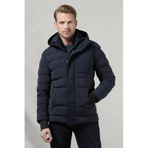 GABBIANO gewatteerde jas donkerblauw afbeelding