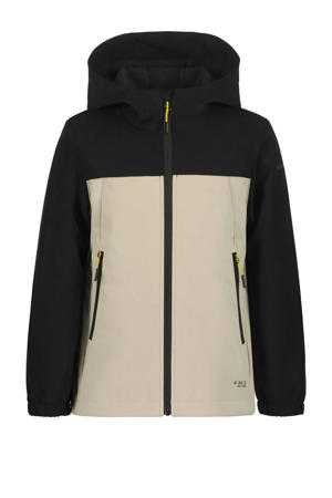 jas Konan beige/zwart