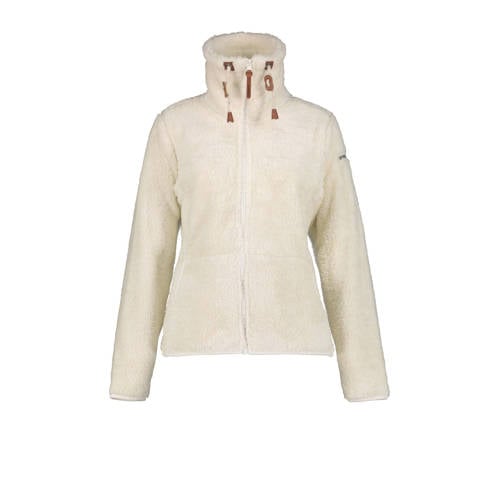 Icepeak teddy fleecevest Colony ecru afbeelding