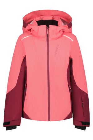 ski-jas Labette JR roze/donkerrood