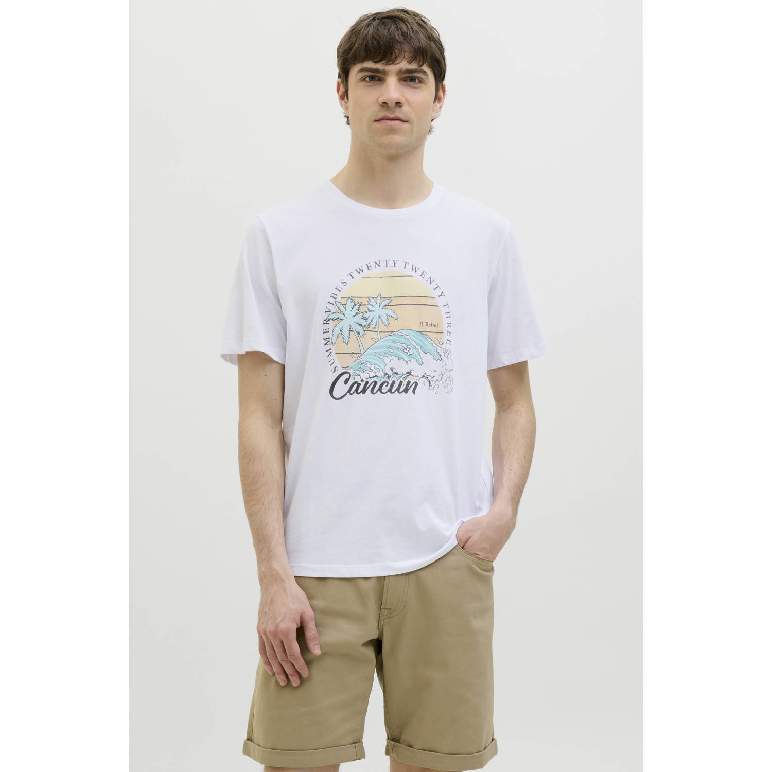 JJ REBEL T-shirt wit