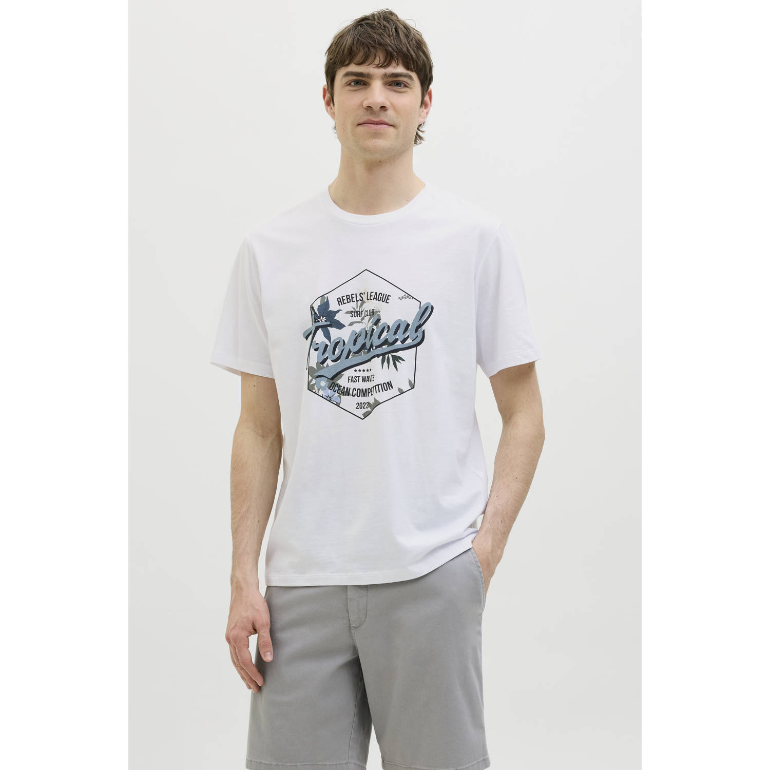 JJ REBEL T-shirt wit