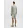 JJ REBEL regular sweatshort grijsgroen