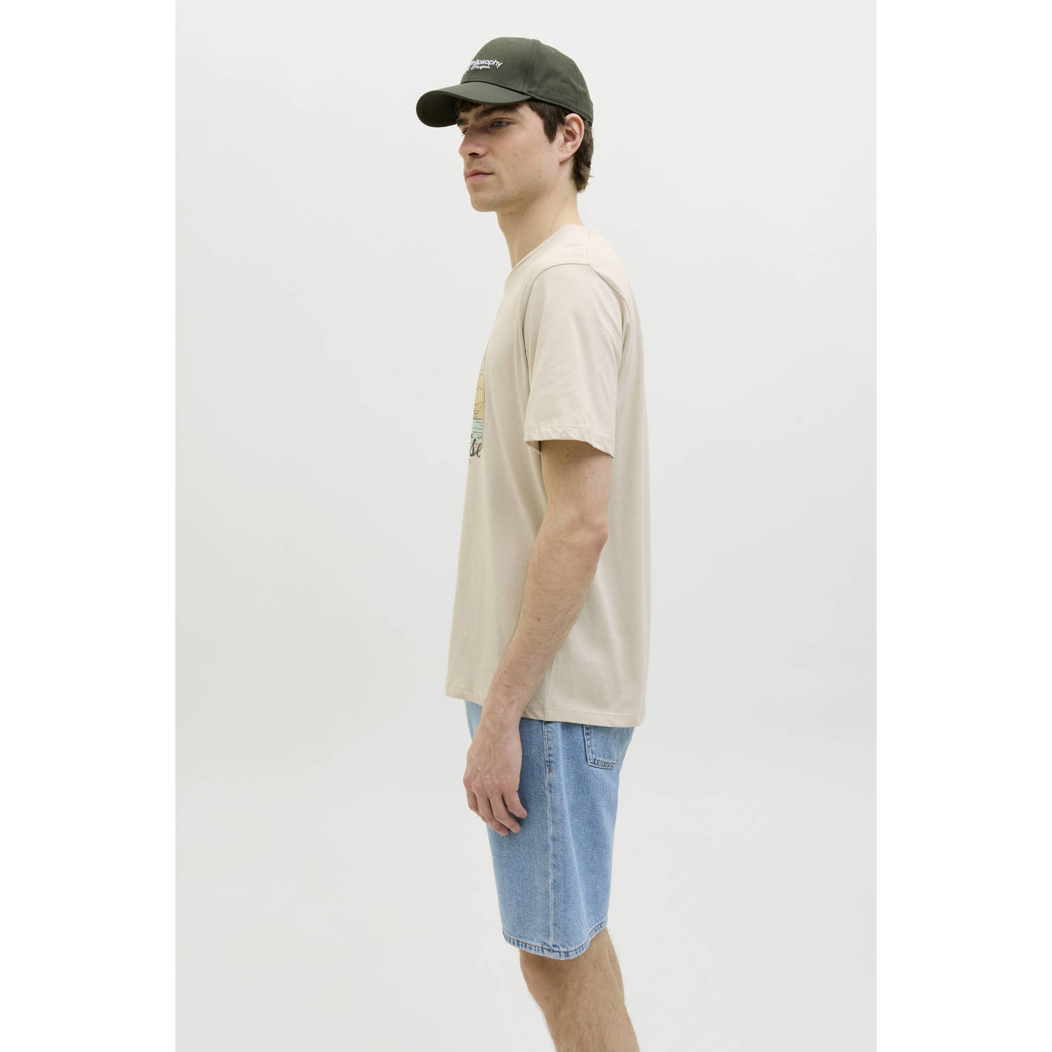 JJ REBEL T-shirt beige