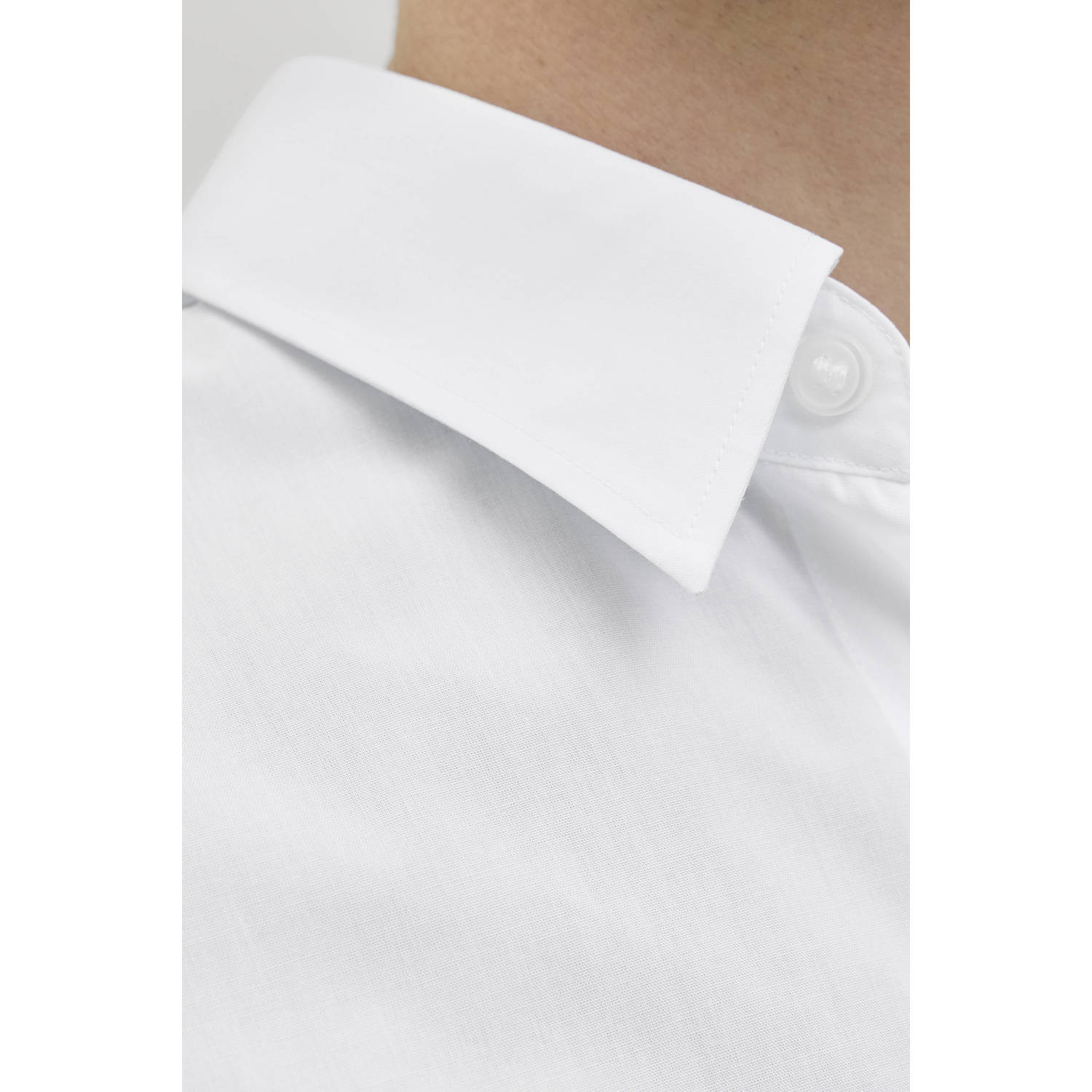 JJ REBEL casual overhemd wit