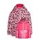 Orange Stars reversible colourblock jas Isa bloemenprint