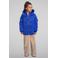 Coolcat gecoate pufferjas met C logo Jessy blauw