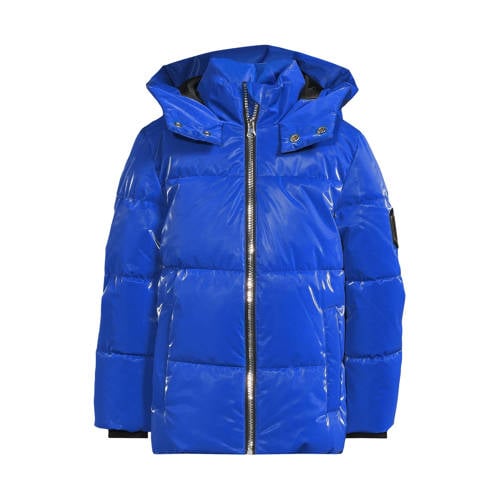 Coolcat gecoate pufferjas met C logo Jessy blauw afbeelding