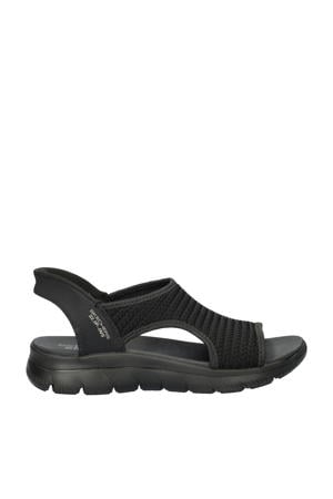 Hands Free Slip-Ins Summits sandalen zwart