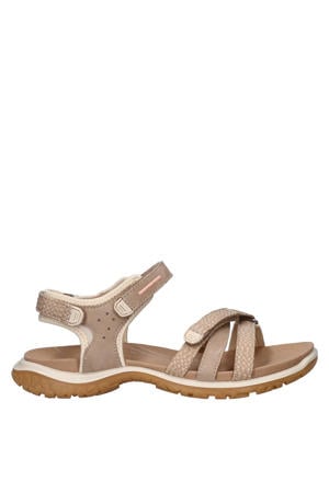 nubuck sandalen beige