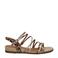 Tamaris sandalen beige/goud