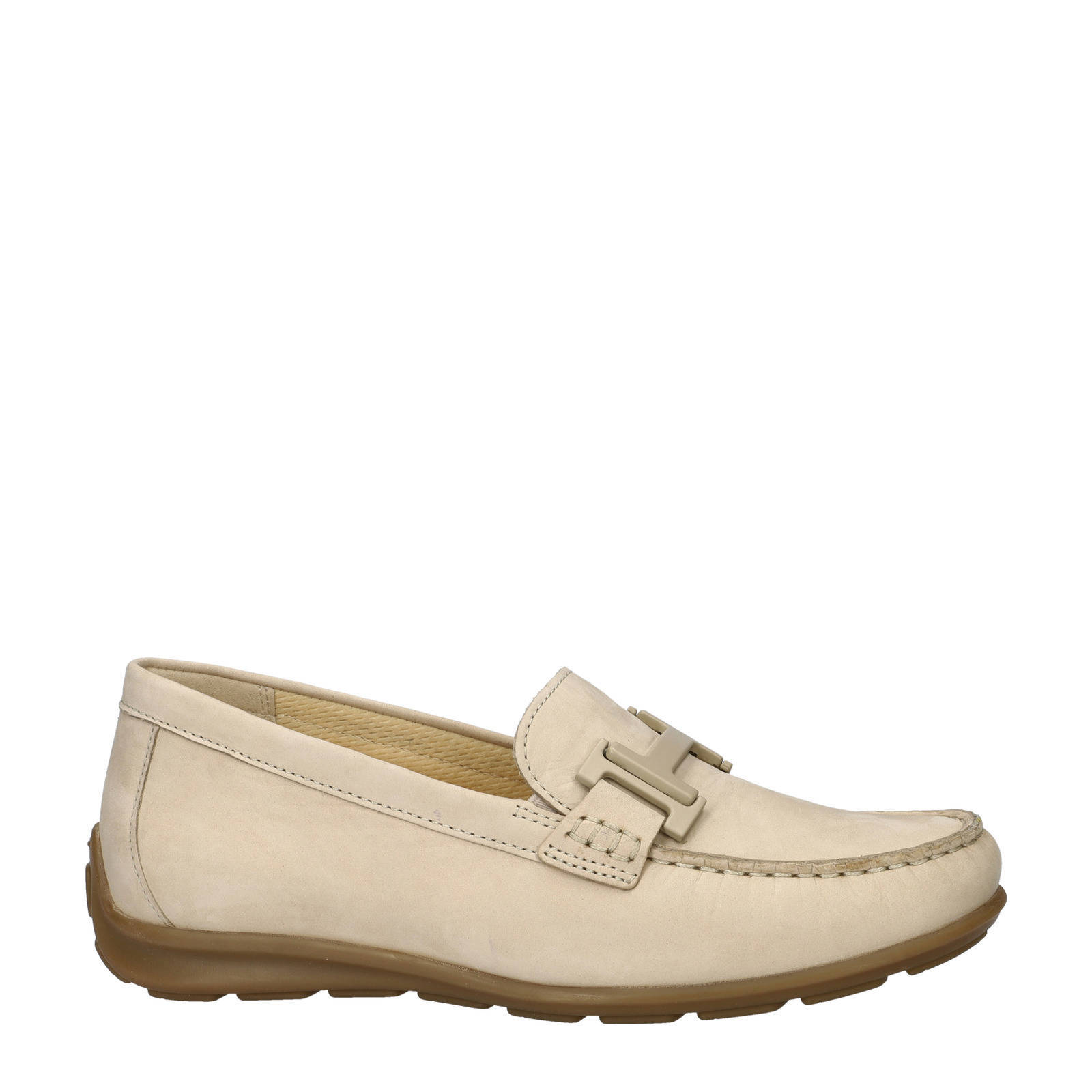 ポジティブマイスター Gabor Comfort Optifit nubuck mocassins beige | wehkamp