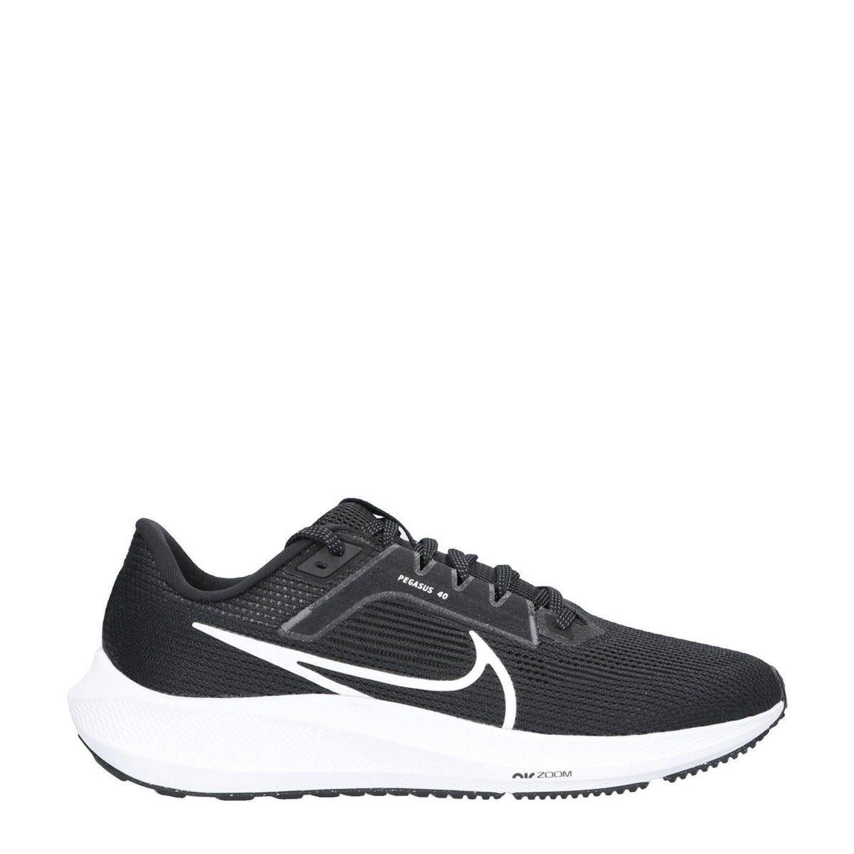 Nike Pegasus hardloopschoenen zwart/wit wehkamp